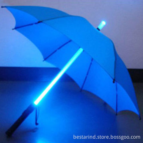 Fashionable promotional LED umbrella with 23 inches x 8K size